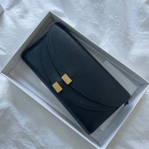 Like New! Chloe Georgia Wallet - Black. In Box